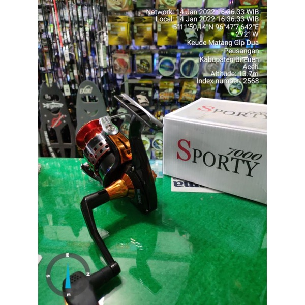 REEL HUGO SPORTY 7000/8000