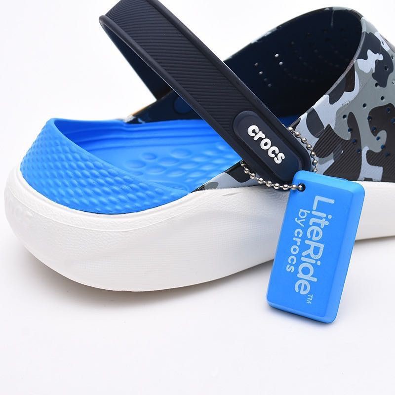 Crocs LiteRide™ Clog Army / LiteRide Camp / LiteRide Army / Sandal Crocs Pria / Sandal Pria / Crocs Pria / Sandal Karet Pria