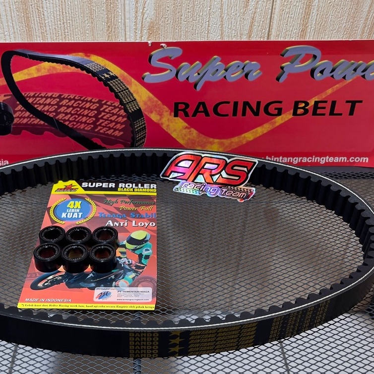 VANBELT V BELT BRT & ROLLER BRT BEAT FI SCOOPY FI VARIO 110 NON ESP STARTER KASAR