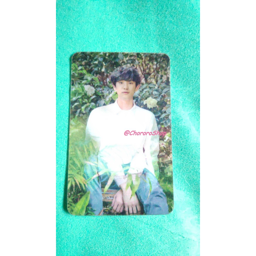 Photocard Chanyeol EXO x Nature Republic