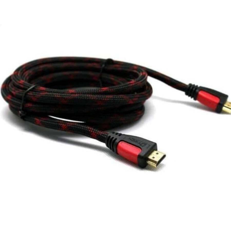 kabel HDMI to HDMI Cable 5 M serat jaring