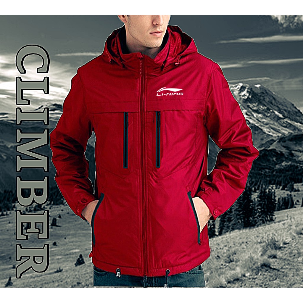 Climber Jacket Waterproof Lining Asgar HOODIE JAKET GUNUNG