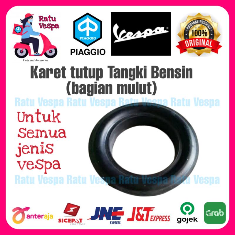 Karet Tutup Tangki Bensin Vespa bahan Tebal dan Bagus Anti Rembes