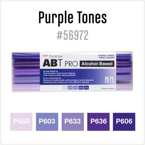 

TOMBOW COLORING BRUSH ABT PRO SET 5 PURPLE