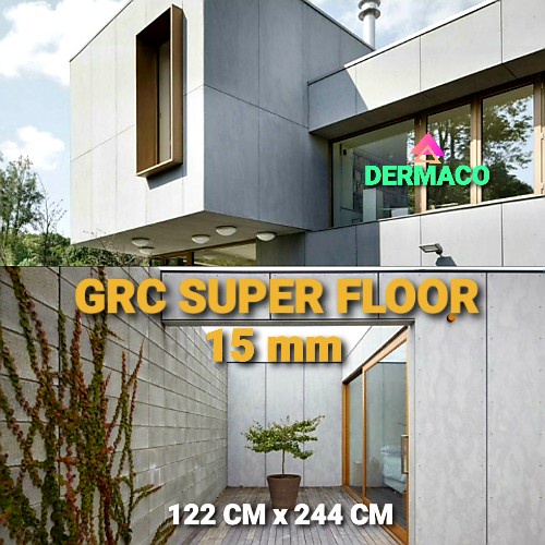 SUPER FLOOR GRC 15 mm / LANTAI GRC 122 CM x 244 CM / SUPER PANEL