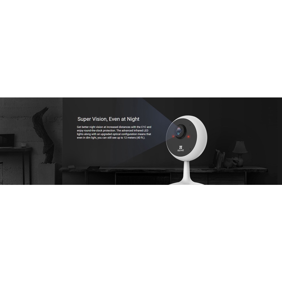 CCTV Wifi IP Camera Ezviz C1C-B 1080p CCTV Wireless Ezviz C1C B Garansi Resmi 1 Tahun