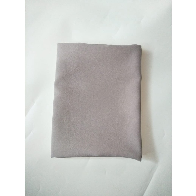 Hijab simple BERGO MARYAM Non Pet Tali Diamond Premium OriAulana Grosir Jilbab dan Kerudung Termurah-Abu - abu
