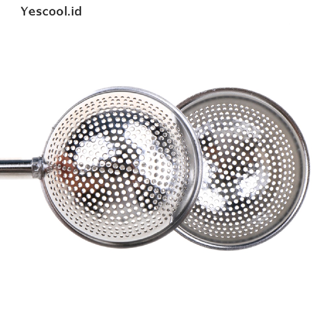 【Yescool】 Stainless Steel Locking Spice Tea Ball Strainer Mesh Infuser tea strainer .