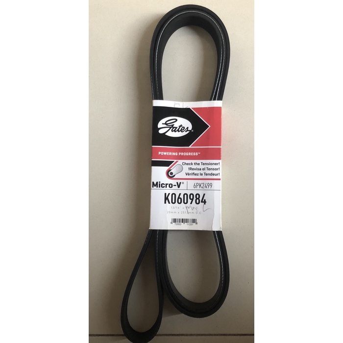 Fan Belt V-Belt Fanbelt 6PK2500