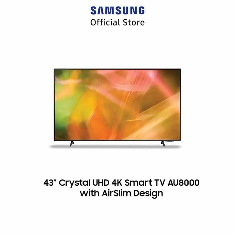 Samsung 43CU8000 43Inch Crystal UHD 4K UHD TV UA43CU8000