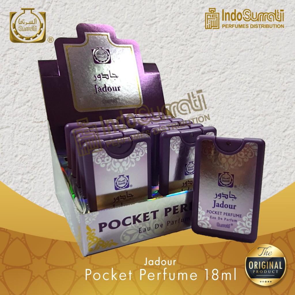 Surrati JADOUR 18 ml - Pocket Perfum Original By Surrati | Pocket Spray | Surrati Perfum