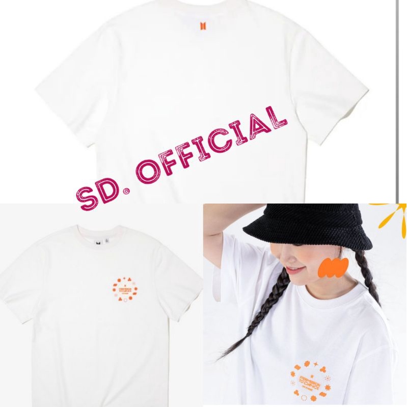 Kaos Bangtan Taehyung PTD Las Vegas Logo Bunga