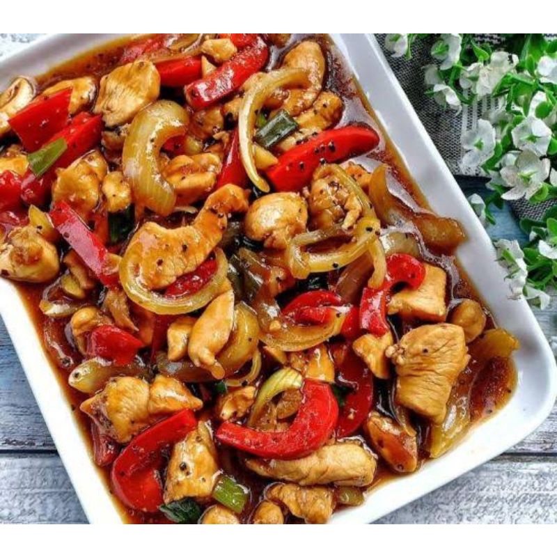 

AYAM LADA HITAM/AYAM BLACKPAPPER 250 gram