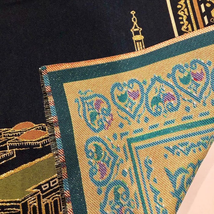 AYAT KURSI KALIGRAFI KAIN IMPORT HIASAN DINDING ISLAM 01