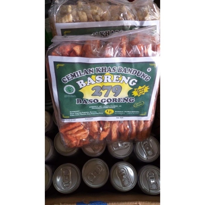 

54ekh Basreng 279 Pedas Baso Goreng Isi 25 Pcs 60J