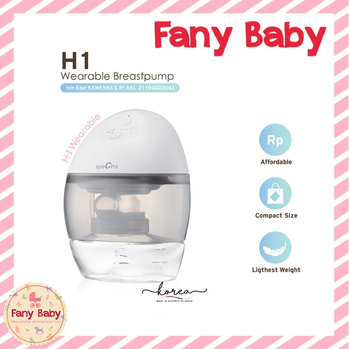 SPECTRA H1 WEARABLE ELECTRIC BREAST PUMP