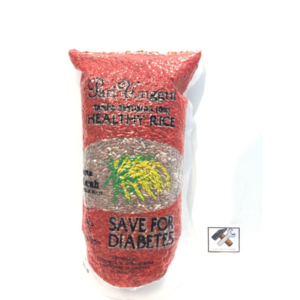 

BERAS MERAH SAVE DIABETES TANPA PESTISIDA NASI MERAH ORGANIK RED RICE