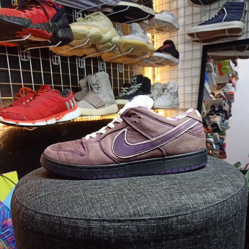 Sepatu Nike SB Dunk Low Lobster Purple X Concepts