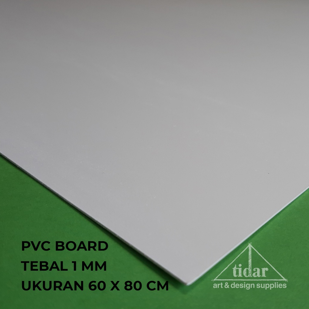 

PVC Board 1 MM 60 x 80 CM - Foam Board - Foamboard - Dinding Maket