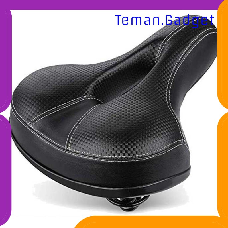 TG-IB0563 UpperX Jok Sadel Sepeda Bike Saddle Wide Seat Soft Pad Cushion UX01