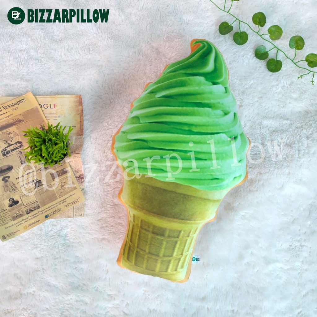 Bizzarpillow Bantal Sofa Es Krim Cone size M BZ139