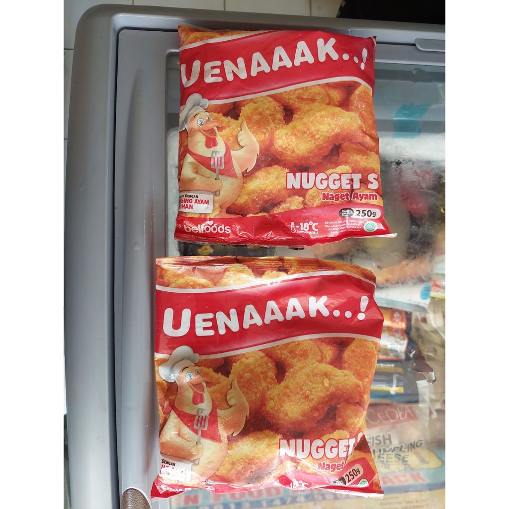 

Belfoods Uenaaak Nugget Ayam S 250gr