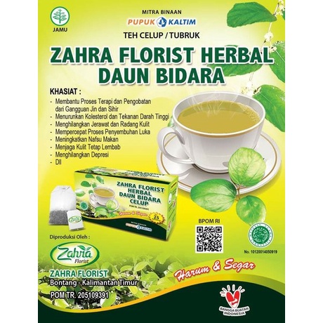 

Zahra Florist Herbal Daun Bidara Celup - Teh Celup Herbal