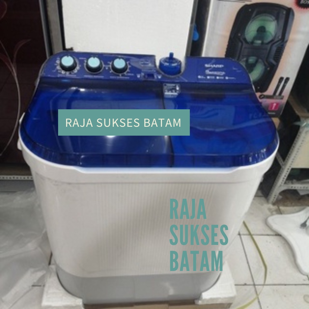MESIN CUCI SHARP 10KG ES-T1090-BK 2 TABUNG MANUAL BATAM