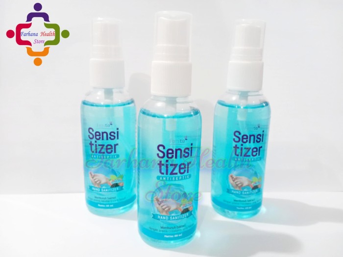 Femitia Sensitizer Spray 60 ml / Handsanitizer Tangan