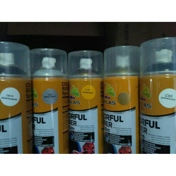 Promo lagi Carlas rubber Paint Metal Series - Carlas Universal - Cat Spray Carlas