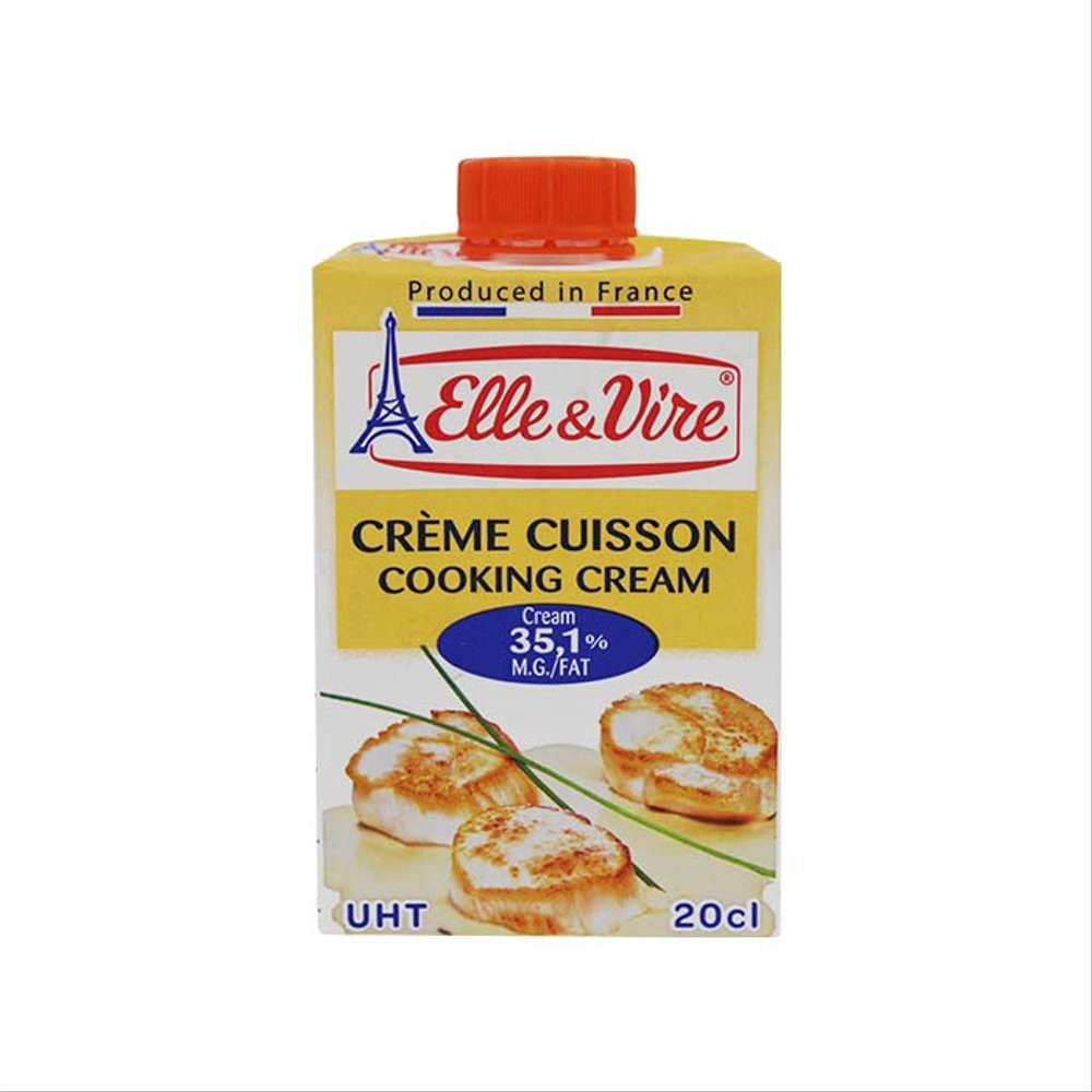 Elle Vire Cooking Cream 200ml Elle And Vire Krim Masak Excellence Creme Cuisson Shopee Indonesia