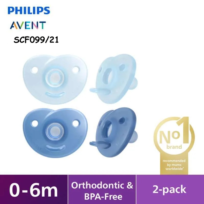 BOSU373 EMPENG PHILIPS AVENT SOOTHIE HEART 0-6M PACIFIER EMPENG BAYI