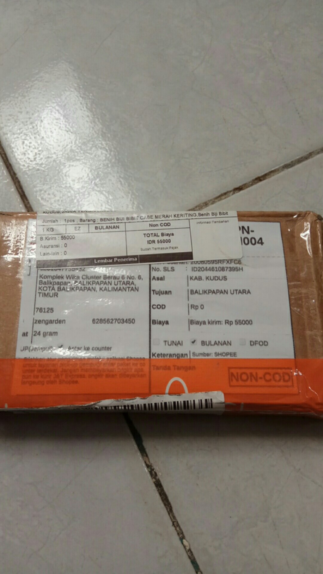 Benih Biji Bibit Cabe Merah Keriting