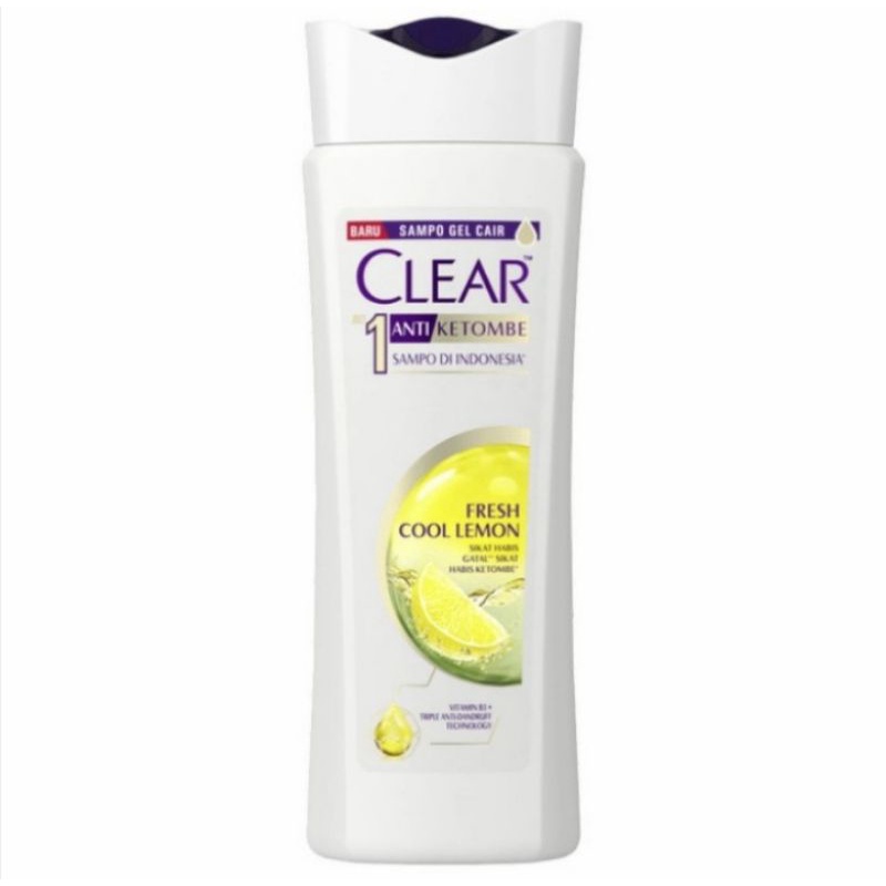 clear shampoo fresh cool lemon 160ml