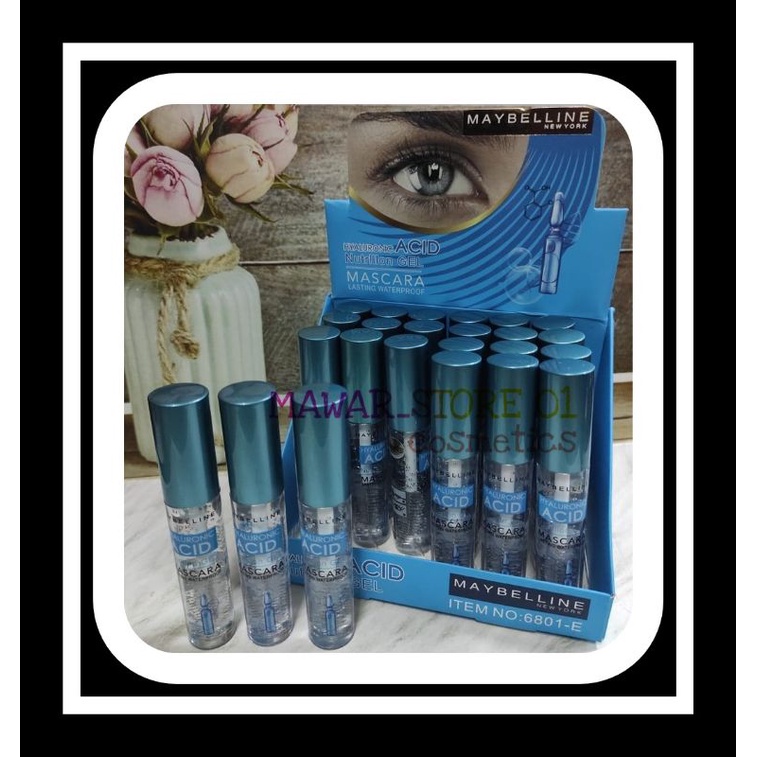 ( 1 Pcs )  Mascara Maybelline / Mascara Bening Collagen Natural Gel