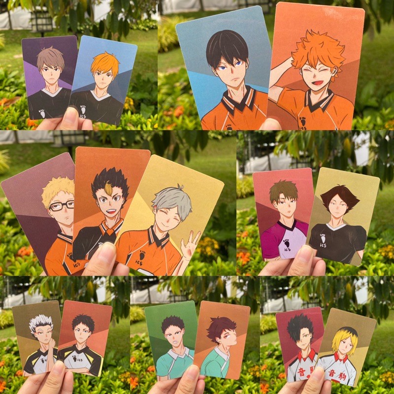 Haikyuu Fanart Photocard by VOUSTL