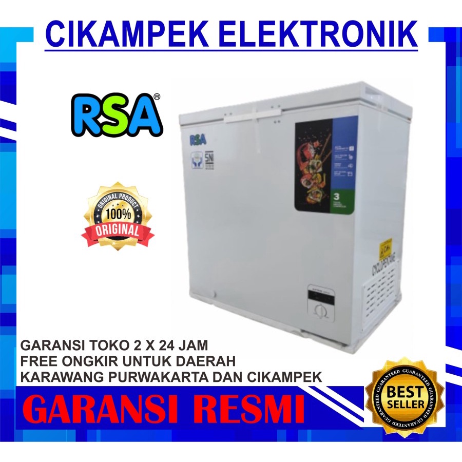CHEST FREEZER RSA CF-210 / FREEZER BOX RSA CF 210