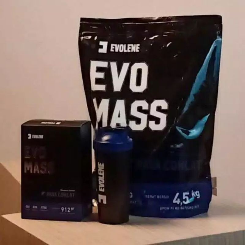 EVOMASS 4,5 KG RASA COKLAT(FREE SHAKER)