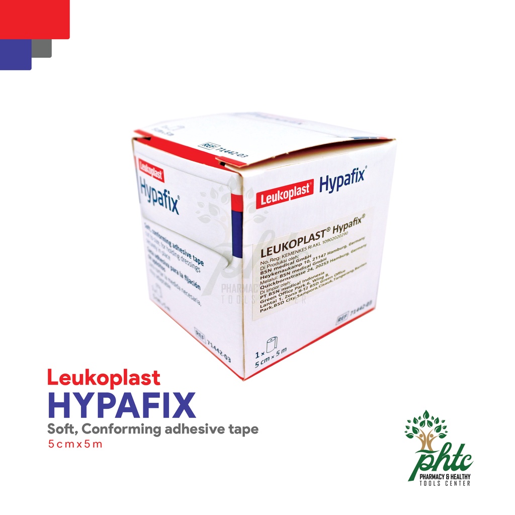 LEUKOPLAST Hypafix Plaster Non-Woven l Perekat Luka Hypafix