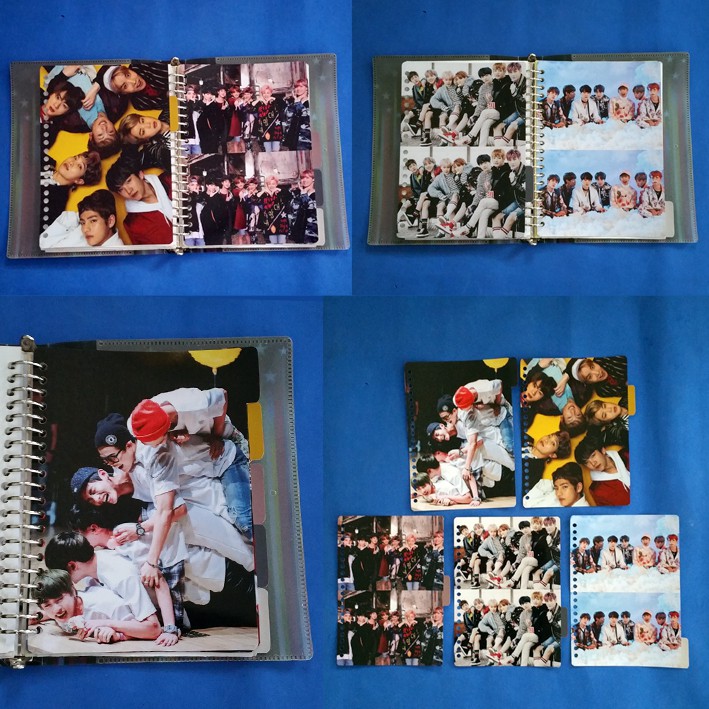 

Pembatas Bangtan Boys Korea binder 2 Ring, 6 Ring, 20 Ring, 26 Ring 1 set 5 lembar