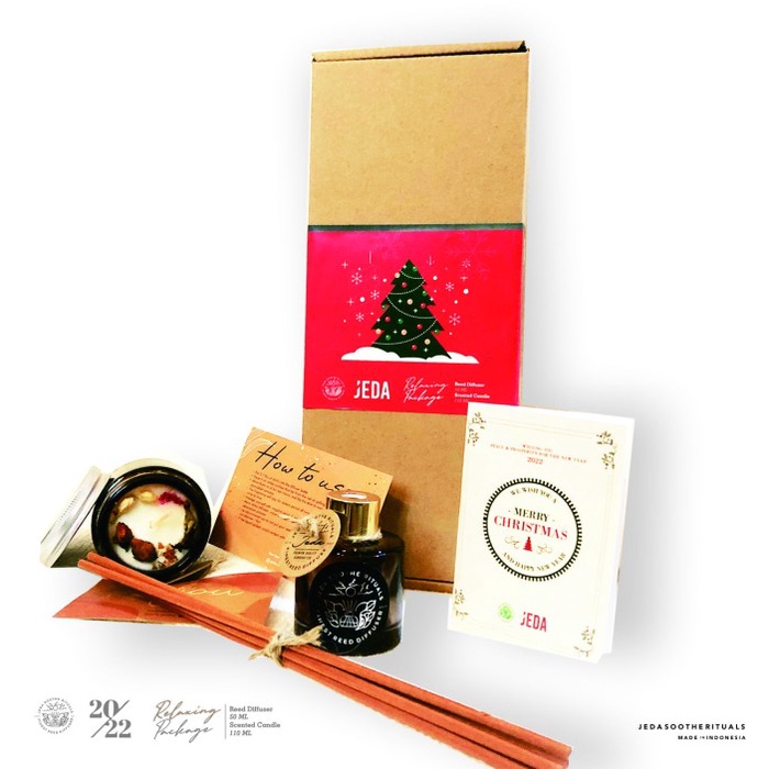 

Reed Diffuser + Scented Candle Bundle Pack Hampers - Bundle 1 - BARU