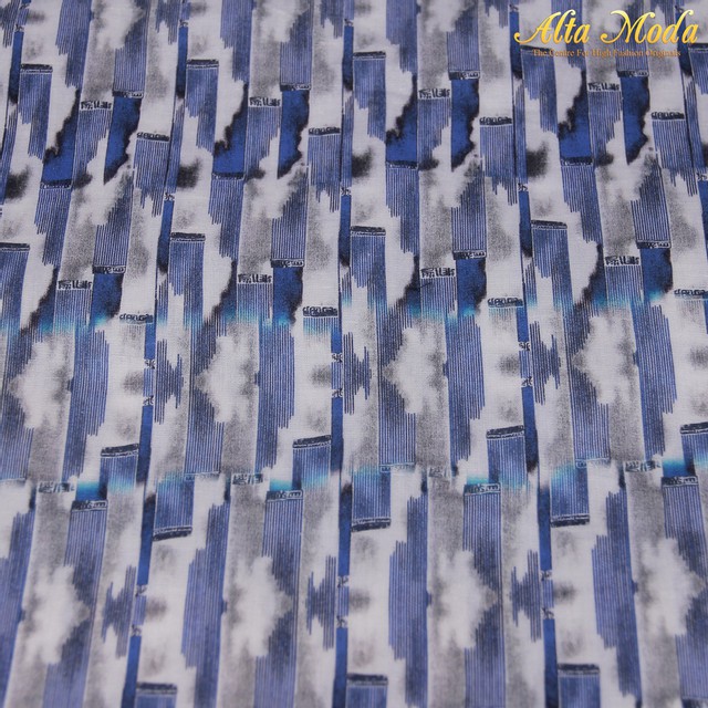 

Alta Moda Linen Shirting Biru Mix Putih Abstrak (1M)