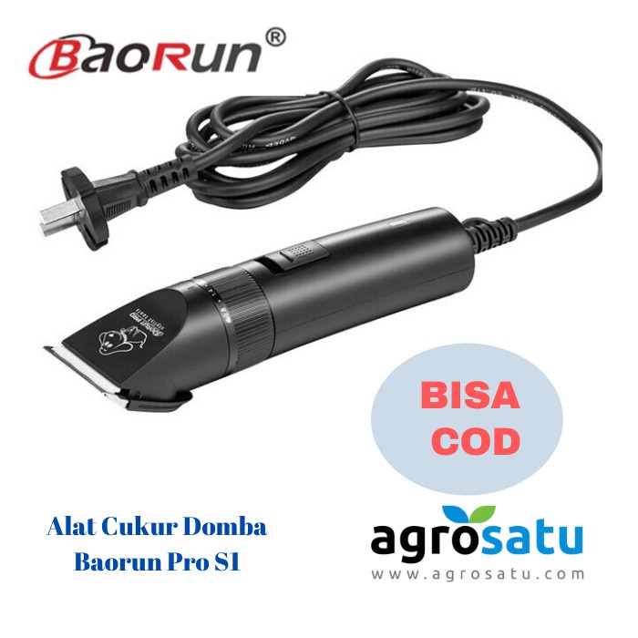 DFTOIUTAMTAM - (COD) ALAT CUKUR DOMBA KAMBING ELEKTRIK - BAORUN S1 MESIN CUKUR HEWAN