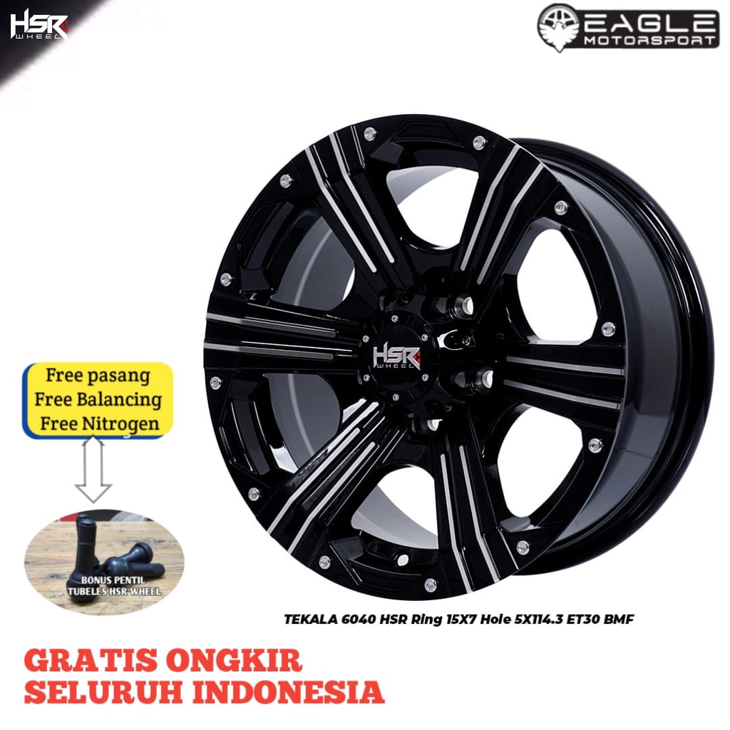 Velg Mobil R15 Pelek Mobil Innova Xpander Terios Rush HSR TEKALA Ring 15