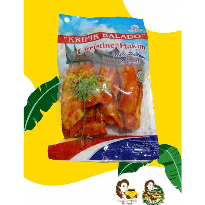 

Keripik Singkong Balado Christine Hakim