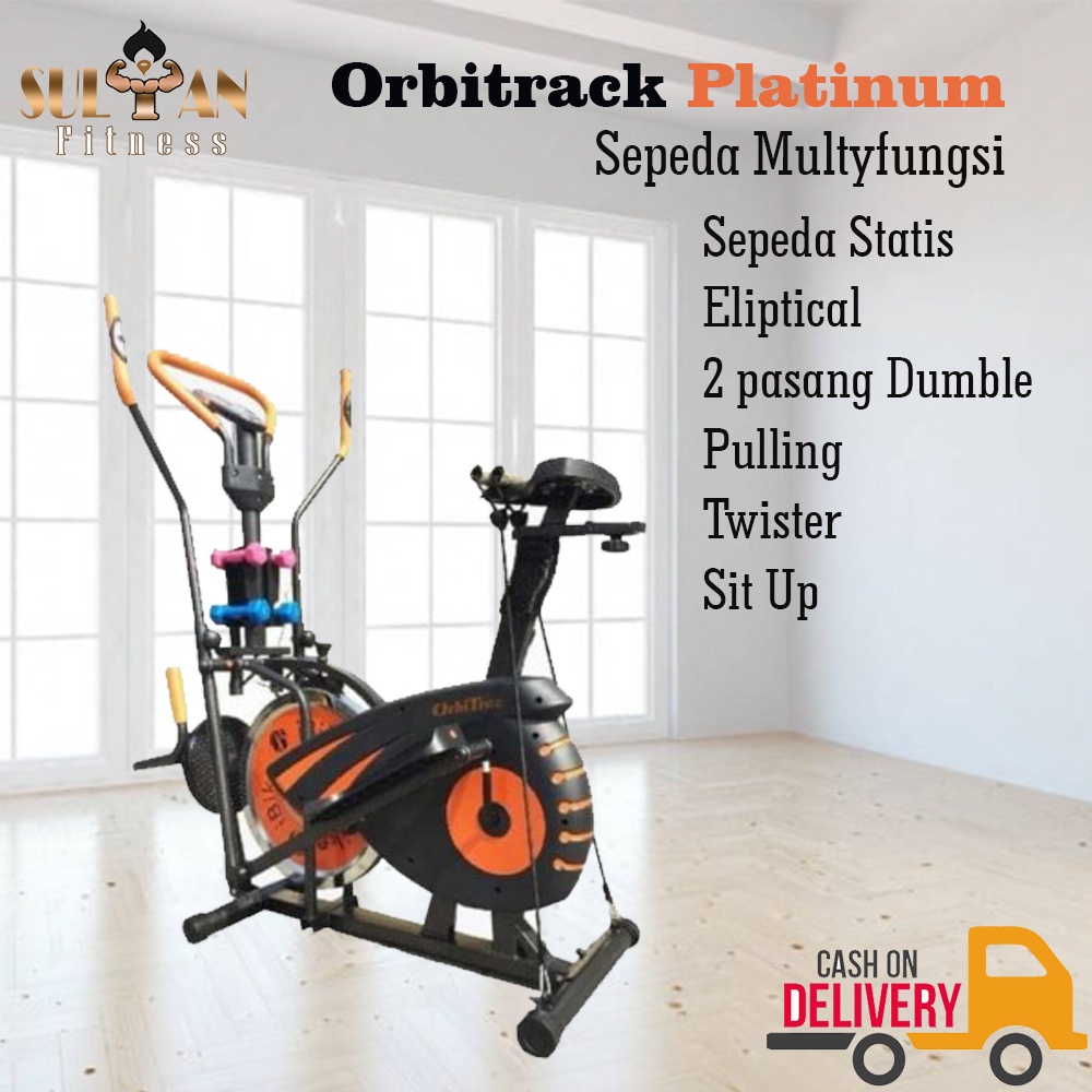 Orbitrack Platinum FC 5900 Sepeda Statis Eliptical Alat Olahraga Rumah