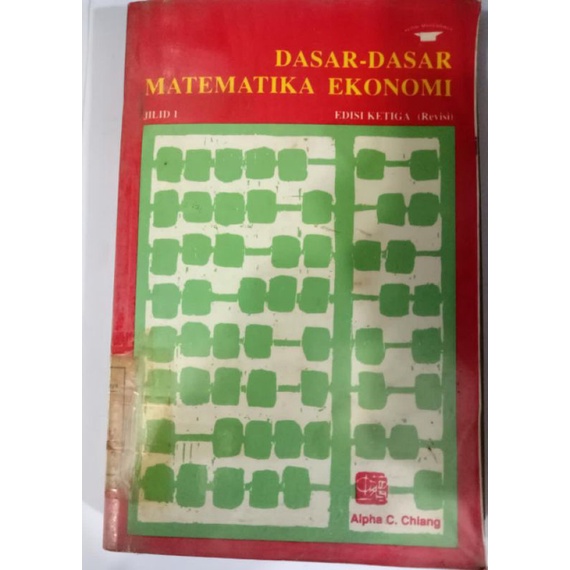 dasar dasar matematika ekonomi