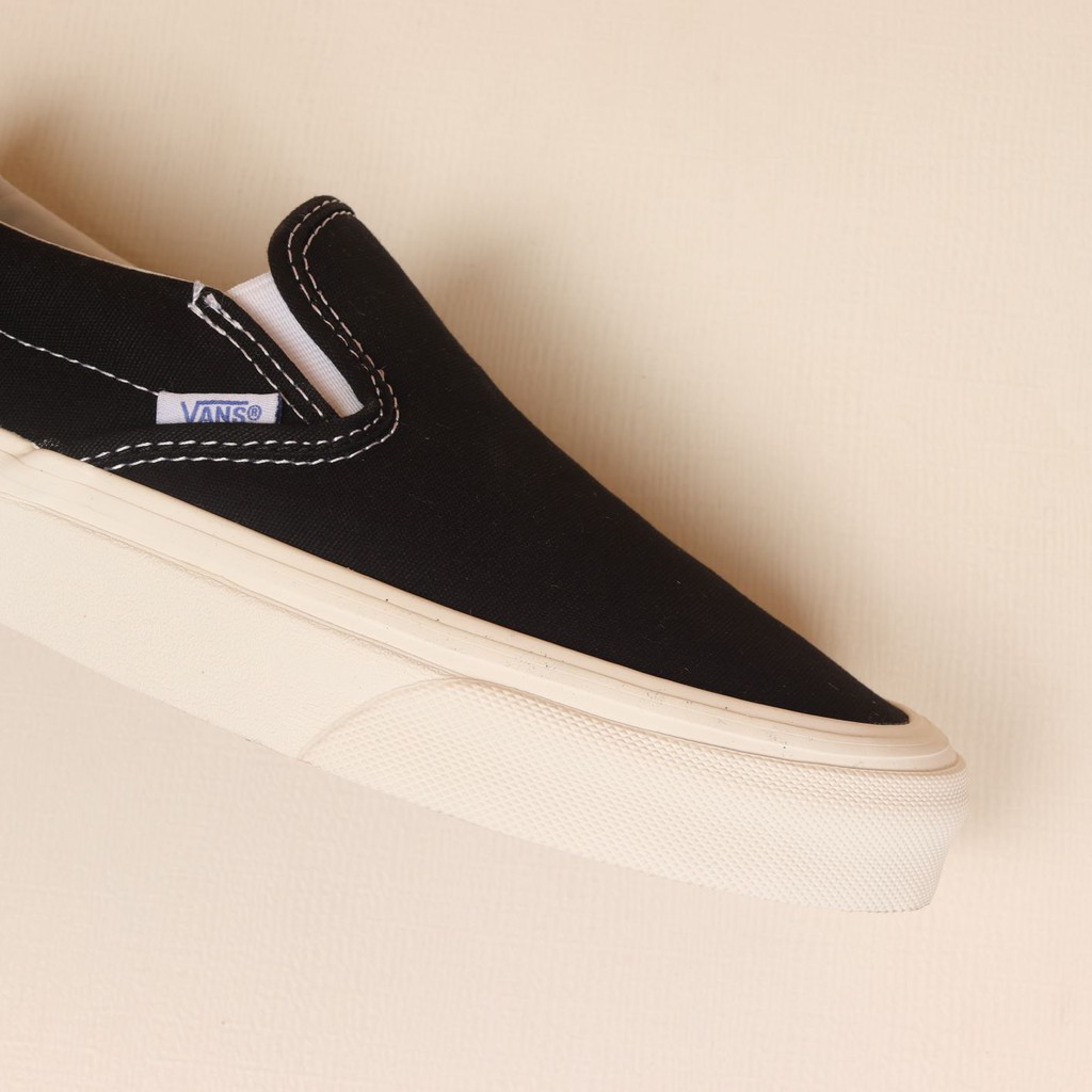 Vans Vault OG Classic Slip On LX Black White