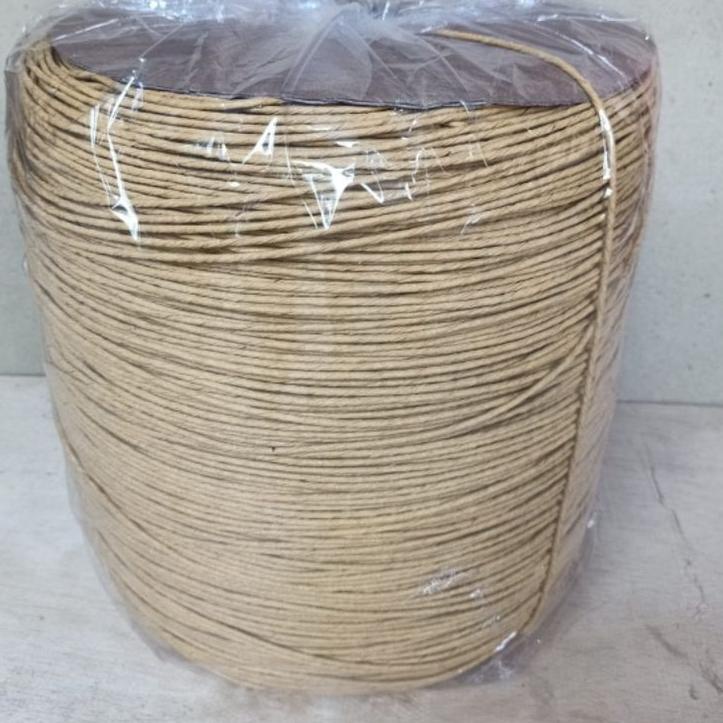 

Tali Kertas / Paper Bag Rope 3/4 mm Panjang 50 Meter .,