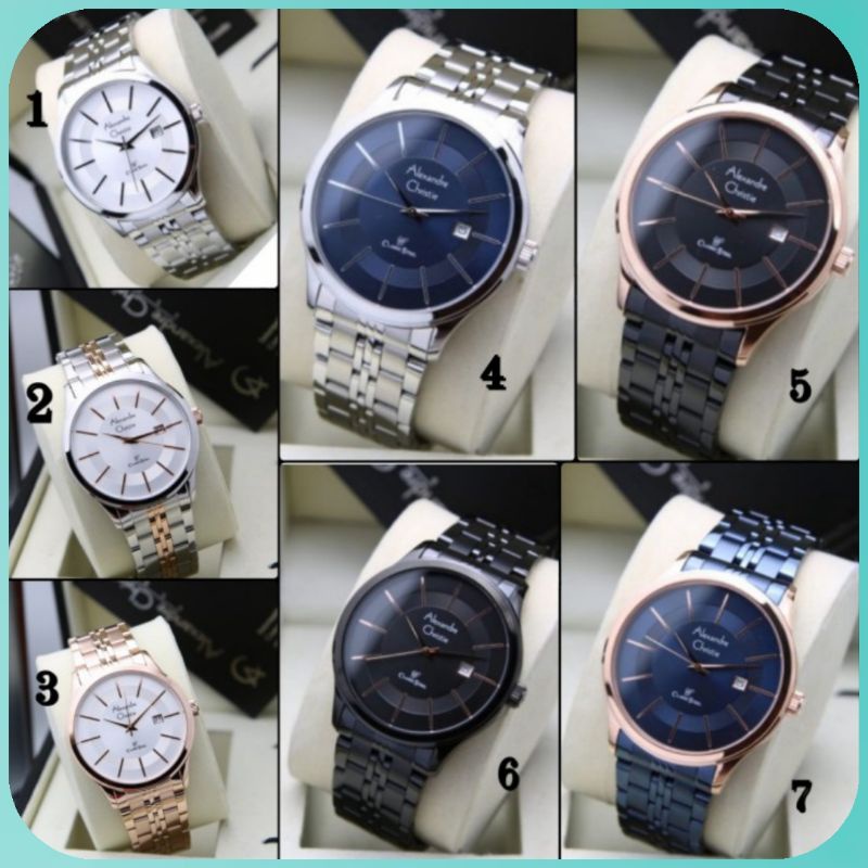 Jam Tangan Pria Alexandre Christie 8348 AC8348 AC 8348 | Original